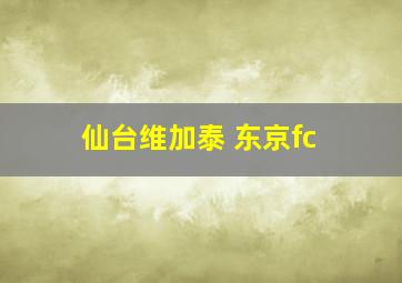 仙台维加泰 东京fc